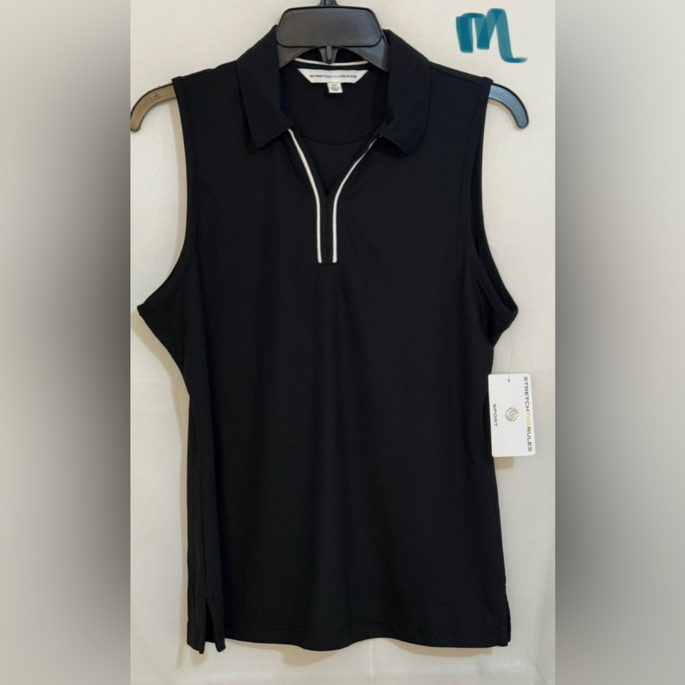 Sleeveless Black Top